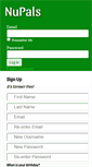 Mobile Screenshot of nupals.com
